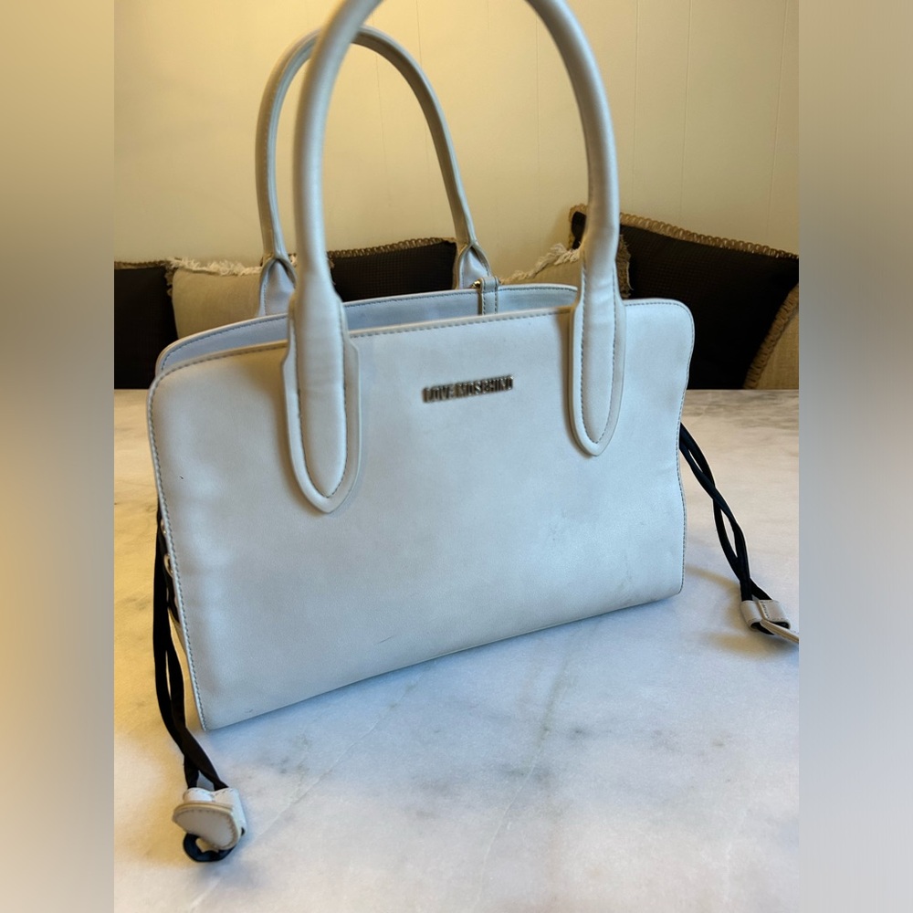 LOVE MOSCHINO purse, off white